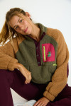 BREW SKIWAX Khaki Fleece Sweatshirt - 2