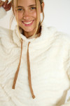 CHIMNEY CALGARY fleece sweatshirt ecru - 6