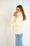 CHIMNEY IGLOO Ecru Fleece Sweatshirt - 5