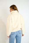 CHIMNEY IGLOO Ecru Fleece Sweatshirt - 2