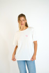 T-shirt a maniche corte écru CRISP URBANA - 2