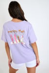 CRISP URBANA Lilac Short Sleeve T-shirt - 2