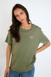 CRISP URBANA Khaki Short Sleeve T-shirt - 3