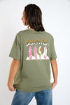 CRISP URBANA Khaki Short Sleeve T-shirt - 6