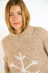 DAMON CRYSTALBAY Wol trui camel - 3