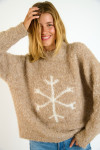 DAMON CRYSTALBAY Wol trui camel - 5