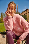 DAMON CRYSTALBAY Wol trui roze - 7