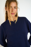 Felpa blu navy ETHAN BAYJOY - 5