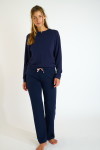 Felpa blu navy ETHAN BAYJOY - 6