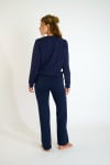 Felpa blu navy ETHAN BAYJOY - 7