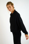 FAY BAYCHILL Black Half-Zip Sweatshirt - 5