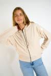 IVY MONROE Beige Rits Jas - 5