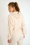 IVY MONROE Beige Rits Jas - 3