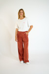 LANDON SUTTON Paprika Corduroy Trousers - 4