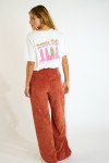 LANDON SUTTON Paprika Corduroy Trousers - 2