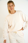 Sweat oversize crème LIV WELLJOY - 1