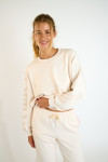 Sweat oversize crème LIV WELLJOY - 4