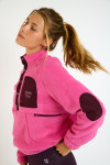 NUZZLE HILLSIDE Fleecejacke fuchsia - 5