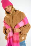 Maglione in pile marrone PEAK IGLOO - 5