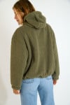 Maglione in pile kaki PEAK IGLOO - 2