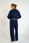 Pantaloni jogger dritti blu navy PLANK WELLJOY - 2
