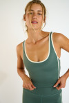 Top de sport kaki PULSE WELLFLOW - 4