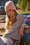 ROBIN MONROE Taupe Hoog Nek Sweatshirt - 4