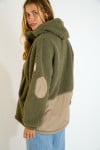 SNUGGLE IGLOO Lange Kaki Fleece - 2