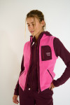 SPRY HILLSIDE Mouwloos fleecejacke fuchsia - 5