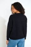 Maglione oversize nero STACY ITHACA - 2