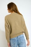 STACY ITHACA Taupe Oversized Trui - 2