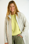 STORMY THUNDER Beige Waterdichte Jas - 4
