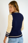 Maglione jacquard bicolore blu navy TAHOE SNOWBIRD - 3