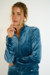 Giacca in velluto blu THURSO SEALAKE - 1