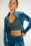 Giacca in velluto blu THURSO SEALAKE - 3