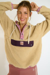 ORTEX WELLWARM Beige Fleece Sweatshirt - 2