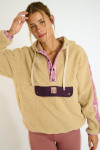 ORTEX WELLWARM Beige Fleece Sweatshirt - 4