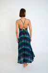 AHONA LUNAVOIL blue mid cover-up flowy dress - 2