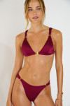 AIMLO & AGUA CORALISS burgundy bikini