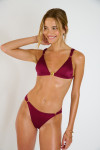 AIMLO & AGUA CORALISS burgundy bikini