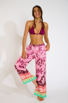 Pantaloni ampi con stampa colorata ALCANIZ CLEARIVER - 1