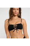 Costume da bagno a fascia nero ALERIO & BORA ZALANI - 5