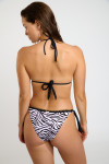 BLUCO & SADIA WILDJUNGLE zebra print bikini