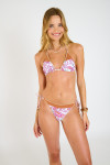 BOSCO & BLIKA AZELYA roze bedrukt bikini - 3