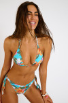 Bikini con estampado floral CRICO & DASIA MOOREA