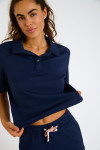 Polo maniche corte blu navy donna DARIUS BAYJOY - 5