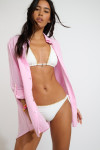 GAREL ZELENA roze lange blouse - 3