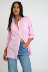 GAREL ZELENA roze lange blouse - 6