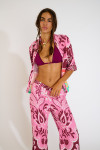 Camicia corta con stampa colorata HATTIE CLEARIVER - 4