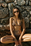JOTRAO & TOSCA SERENELY brown bikini